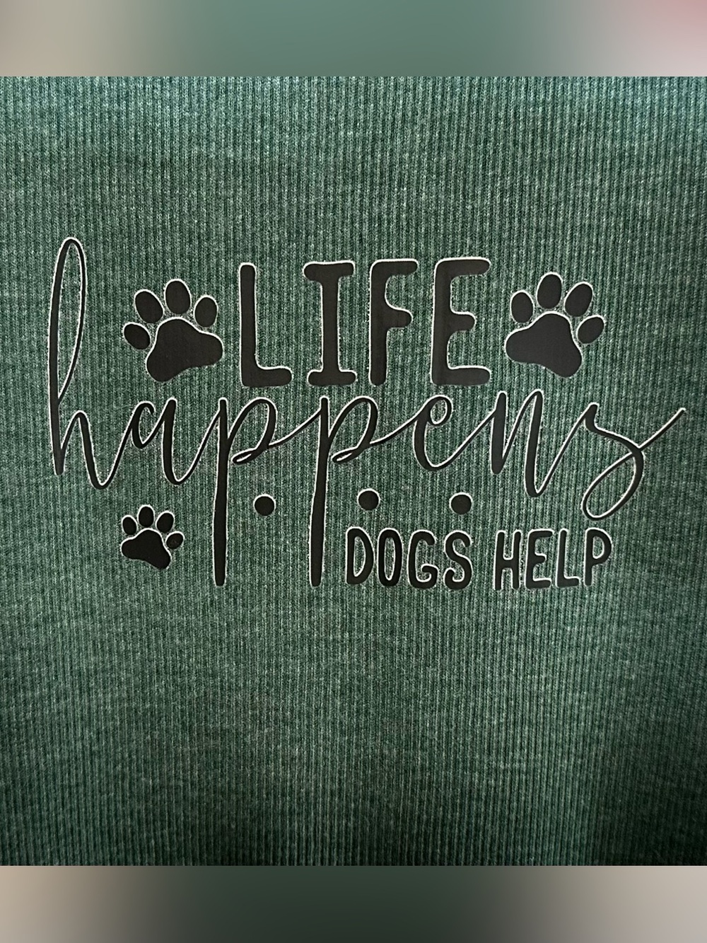 Dog Graphic Racerback Tank Top - NIP - Picture 2 of 6